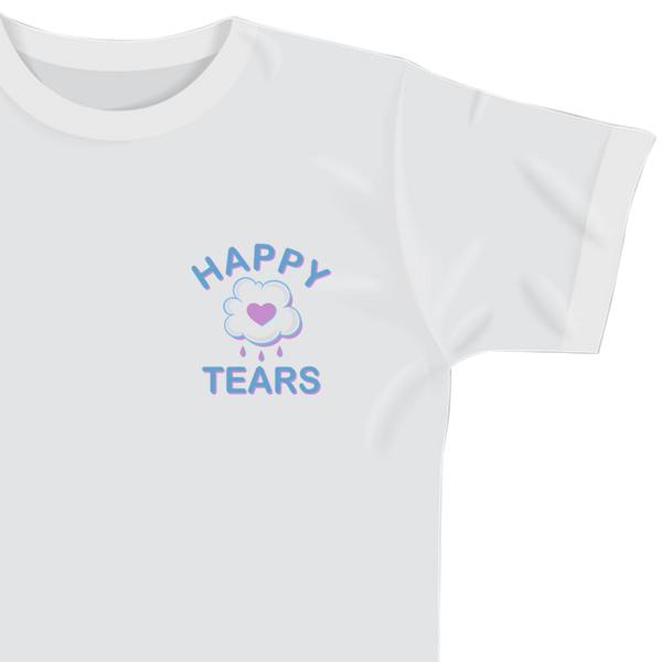 'Happy Tears' T-Shirt (White)
