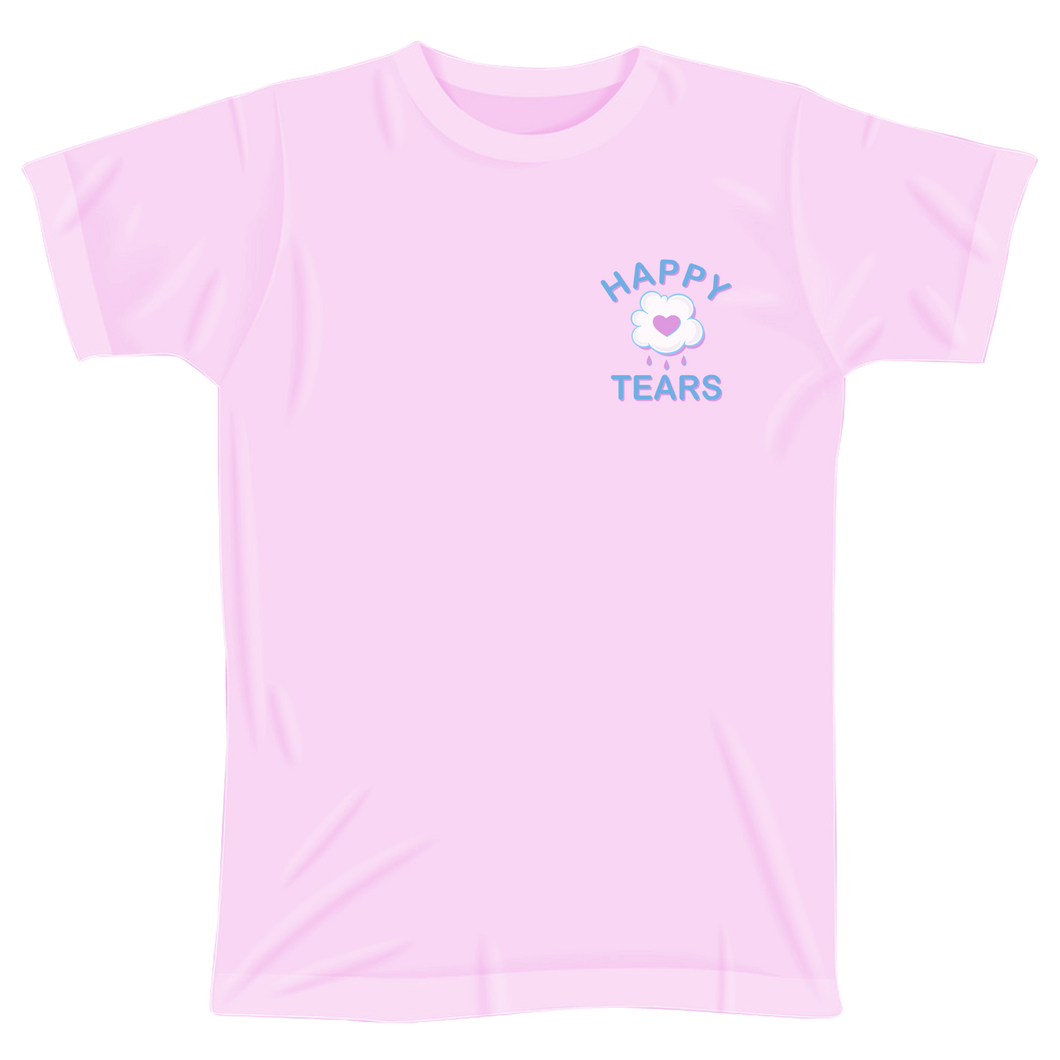 'Happy Tears' T-Shirt (Pink)