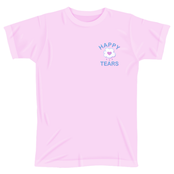'Happy Tears' T-Shirt (Pink)