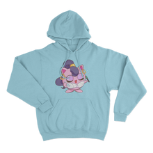 Load image into Gallery viewer, &#39;Selena Puff&#39; Hoodie (Light Blue)